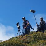 Tonassistent für Bergfilm in den Schweizer Alpen