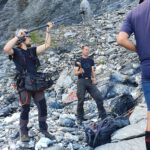 Tonassistent für Bergfilm in den Schweizer Alpen