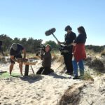 Tonassistent am Strand von Prerow